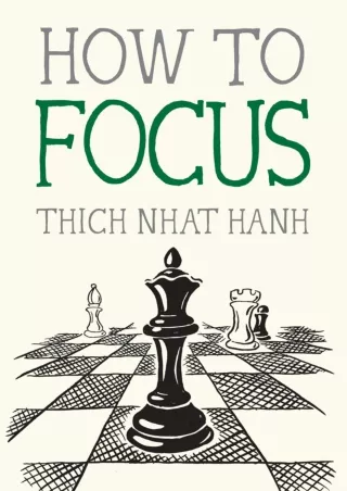 get [PDF] Download How to Focus (Mindfulness Essentials)