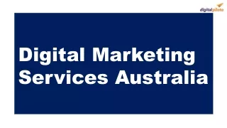 Digital Marketing Services Australia