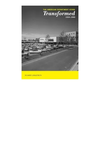 Download The American Department Store Transformed 19201960 for android