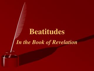 Beatitudes