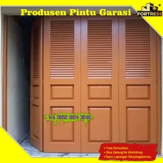 TERBAIK..!! Wa 0852 1824 3246 Kontraktor Pintu Carport Lipat Besi Fortress Untuk