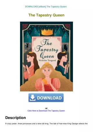 DOWNLOAD [eBook] The Tapestry Queen