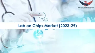 Lab On Chips Market Regional and Global Report 2023