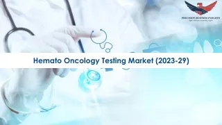 Hemato Oncology Testing Market Global Overview and Forecast