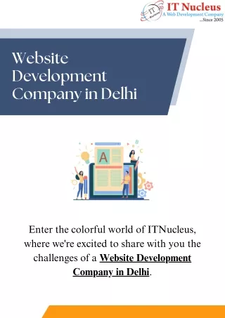 Website Development Company in Delhi | ITNucleus