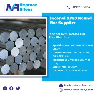 Best Inconel X750 Sheets | L605 Sheet | Nimonic 90 Sheet - Neptune Alloys