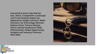 Automotive Smart Key Market pdf