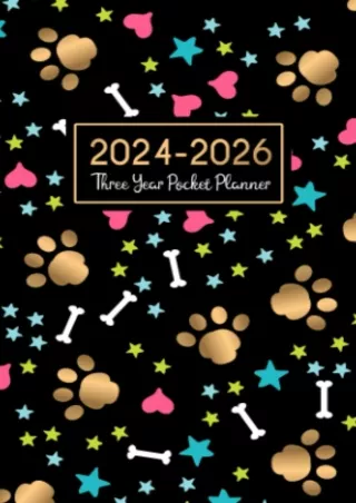 PDF/READ Three Year Pocket Planner 2024-2026: 36 Months JANUARY to DECEMBER