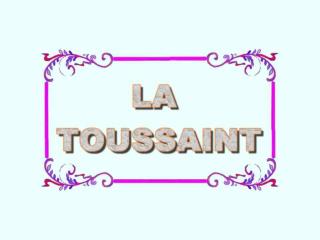 La Toussaint est une fête merveilleuse, réconfortante, pleine d’espoir.