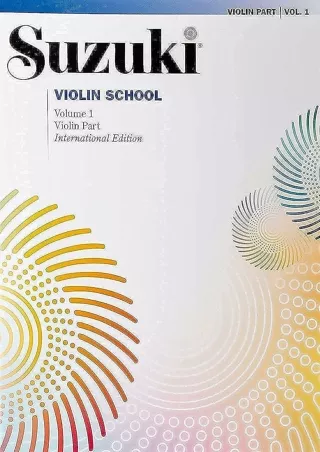 READ [PDF] Suzuki Violin School, Vol 1: Violin Part