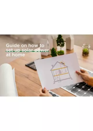 Guide for solar power at home - Beyond Solar