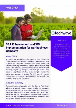 SAP-Enhancements-and-WM-Implementation-for-A-Leading-Agribusiness-Company