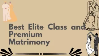 Elite Class Matrimony