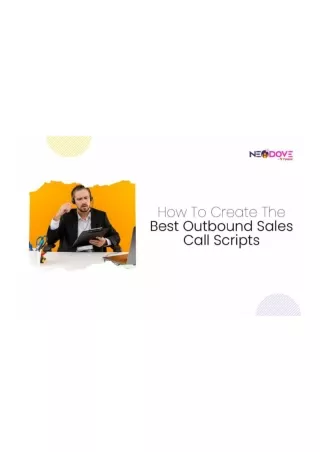 How To Create The-Best Outbound Sales Call Scripts