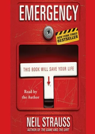 DOWNLOAD [PDF] Emergency: This Book Will Save Your Life ebooks