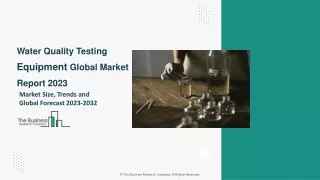 Water Quality Testing Equipment Market Size, Growth Analysi, Trends, Report 2032