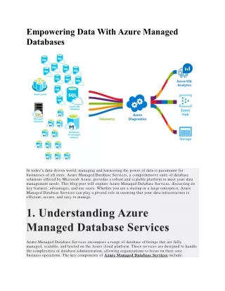 Empowering Data With Azure Managed Databases