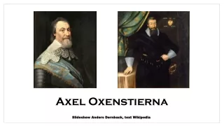 Axel Oxenstierna English