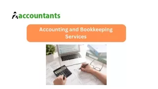 Accounting and Bookkeeping Services