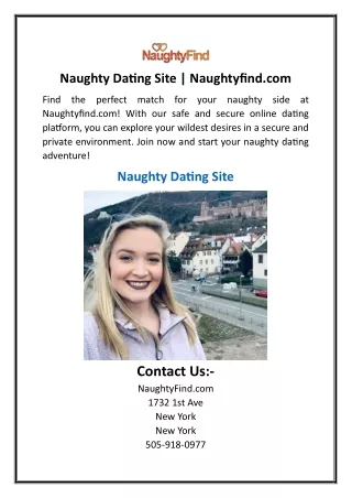 Naughty Dating Site  Naughtyfind.com