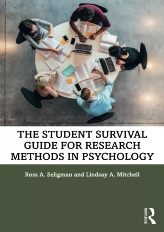 get [PDF] Download The Student Survival Guide for Research Methods in Psychology