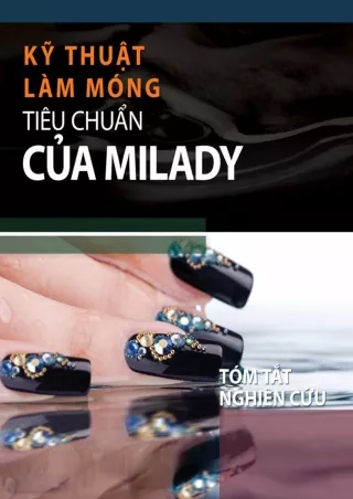 [PDF] DOWNLOAD Vietnamese Translated Study Summary for Milady's Standard Nail Technology