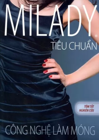 READ [PDF] Vietnamese Translated Study Summary for Milady Standard Nail Technology