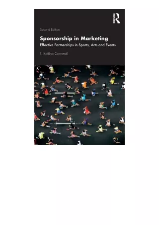 PDF read online Sponsorship In Marketing Effective Partnerships In Sports Arts A