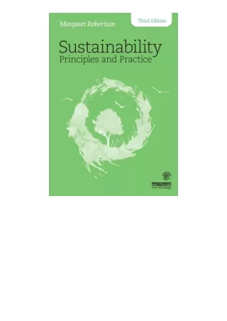 Download PDF Sustainability Principles And Practice unlimited