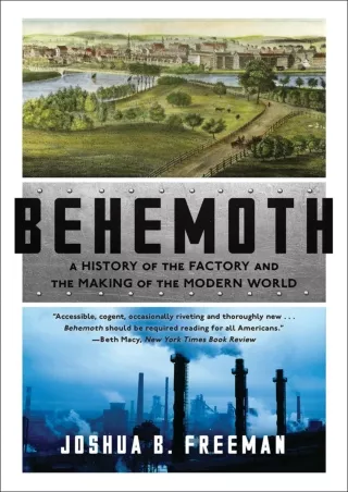 DOWNLOAD [PDF] Behemoth: A History of the Factory and the Making of the Modern W