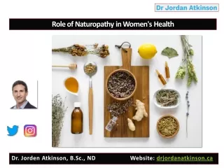 Role of Naturopathy in Women's Health