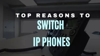 Top Reasons To Switch To IP Phones | Liberty Computer System LLC