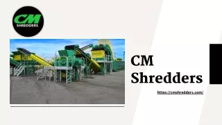 Reliable Shredding Machinery