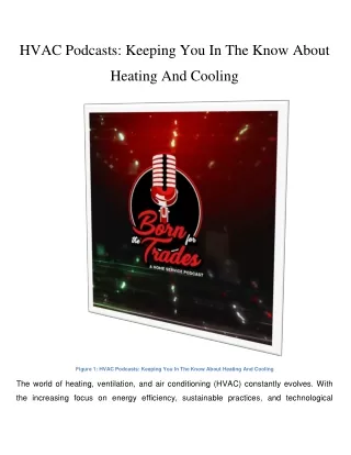 HVAC Podcasts Keeping You In The Know About Heating And Cooling