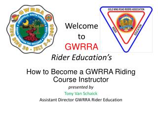 Welcome to GWRRA Rider Education’s