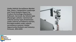 Under-Vehicle Surveillance Market pdf