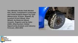 Two-Wheeler Brake Pads Market pdf