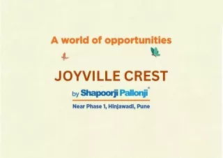 Shapoorji Pallonji Joyville Crest Brochure