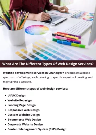 What Are The Different Types Of Web Design Services?