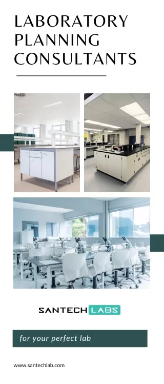 Laboratory Planning Consultants by Santech Labs