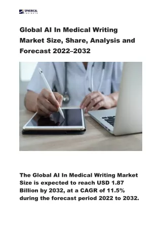 Global AI In Medical Writing Market