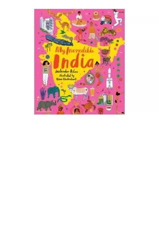 PDF read online My Incredible India full