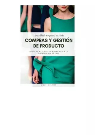 Download Dirección De Empresas De Moda Compras Y Gestión De Producto Basicos De