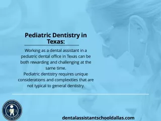 Dental assistant career