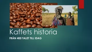 Kaffets historia