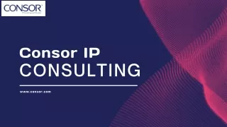 Consor - IP Valuation Expert