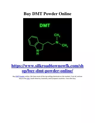 Buy DMT Powder Online