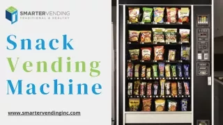 Snack Vending Machine