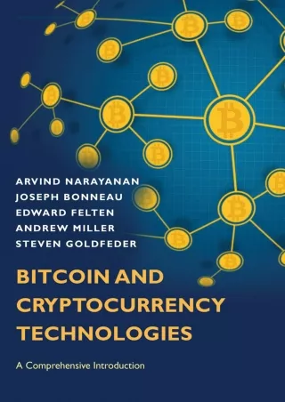 READ [PDF] READ [PDF]  Bitcoin and Cryptocurrency Technologies: A Comprehensive