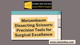 Metzenbaum Dissecting Scissors Precision Tools for Surgical Excellence